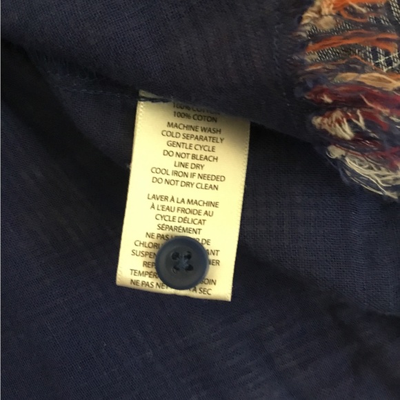 BeachLunchLounge Long Sleeved Button Down Shirt- XL - Picture 5 of 7